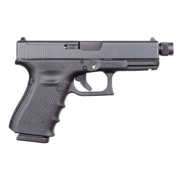 Glock 19 Gen 4 MOS Threaded Barrel 9mm Pistol Black – UG1950203MOSTB