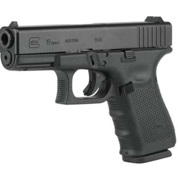 Glock 19 Gen 4 US 9mm Pistol Black – G19415US
