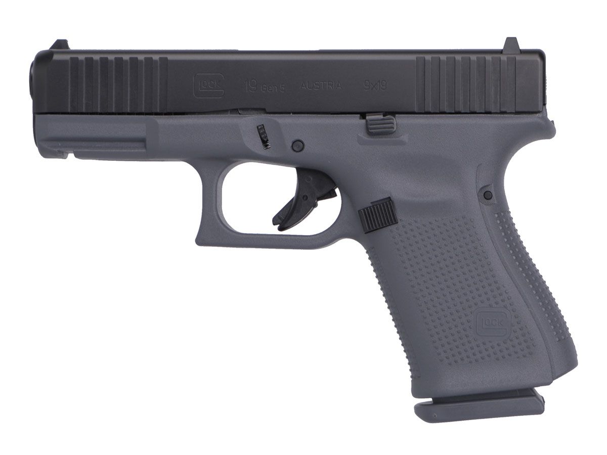 Glock 19 Gen 5 FS 9mm Pistol Gray - PA195S203GF | Buy Glock 19 Gen 5 FS 9mm Pistol Gray - PA195S203GF