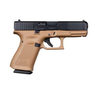 Glock 19 Gen 5 FS 9mm Pistol Dark Desert Earth/Black – ACG-57021
