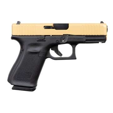 Glock 19 Gen 5 FS 9mm Pistol Gold Slide – ACG-57031