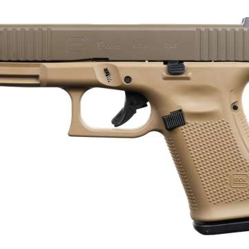 Glock 19 Gen 5 FS 9mm Pistol Patriot Brown/DDE – ACG-57022