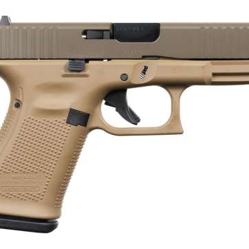 Glock 19 Gen 5 FS 9mm Pistol Patriot Brown/DDE – ACG-57022