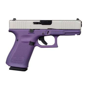 Glock 19 Gen 5 FS 9mm Pistol Purple/Stainless – ACG-57026