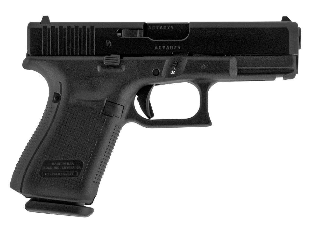 Glock 19 Gen 5 9mm Pistol Black - UA1950203 | Buy Glock 19 Gen 5 9mm Pistol Black - UA1950203