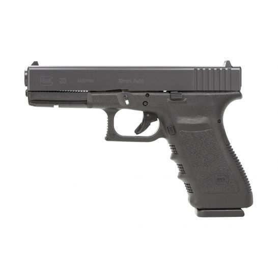 Glock 20 Gen 3 SF 10 Round 10mm Pistol Black - PF2050201 | Buy Glock 20 Gen 3 SF 10 Round 10mm Pistol Black - PF2050201