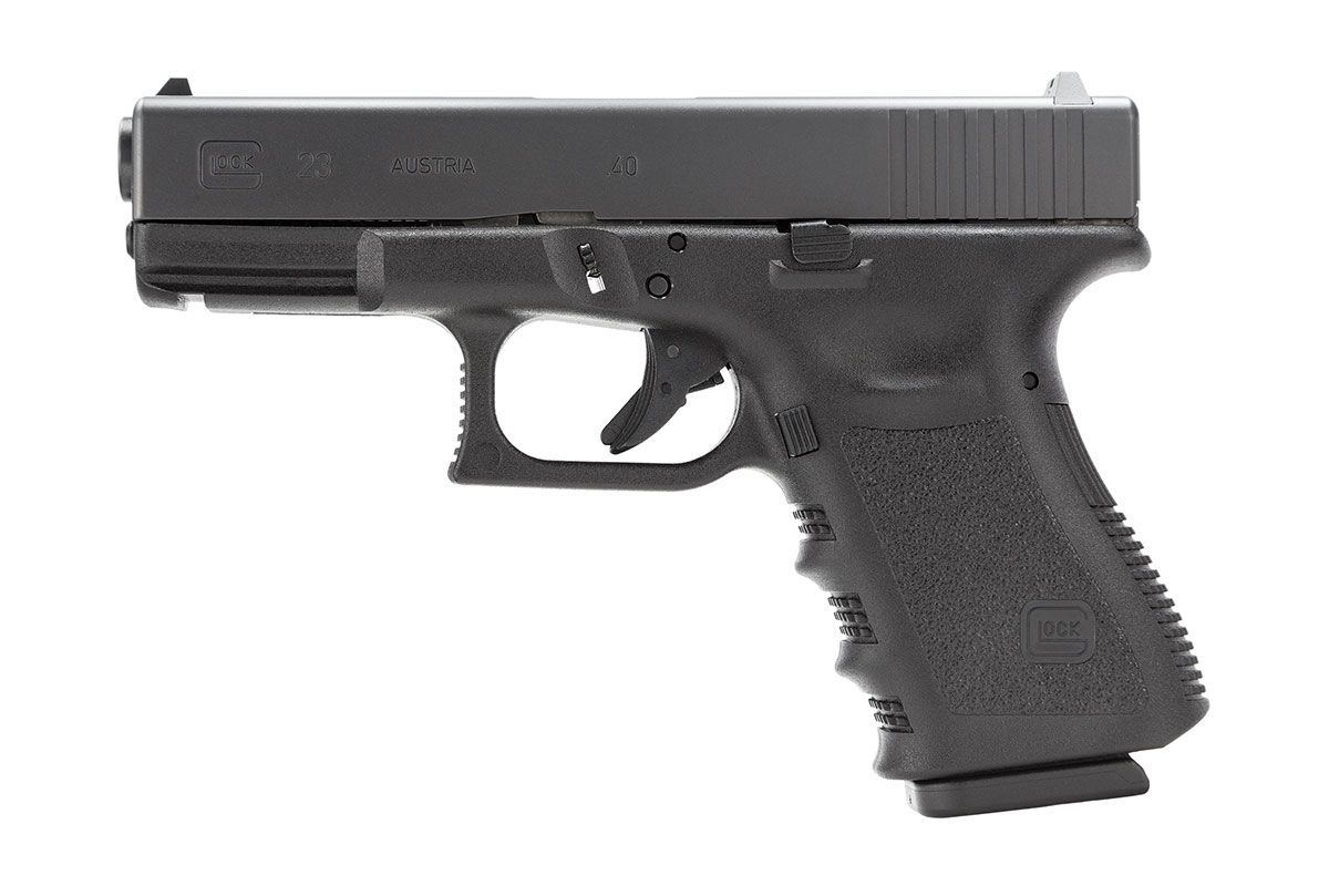 Glock 23 Gen 3 LE Trade In 13 Round .40 S&W Pistol Good To Very Good Condition Black - PI23502GEN3 | Buy Glock 23 Gen 3 LE Trade In 13 Round .40 S&W Pistol Good To Very Good Condition Black - PI23502GEN3