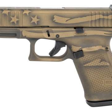 Glock 23 Gen 5 .40 S&W Pistol Battleworn Bronze Cerakote – UA235S204-BBBWFLAG
